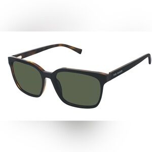 Ted Baker Polarized 56mm Green Lens Sunglasses-Y2K Tinted Sunglasses Trend